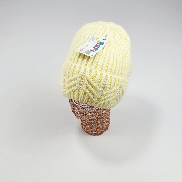 Шапка Март крупновяз. Дзета (желтый)